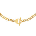 Coque de Nacre Collier acier doré 312213