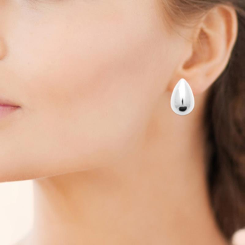Coque de Nacre Boucles d'oreilles acier 3116800