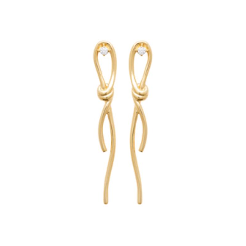 Coque de Nacre Boucles d'oreilles pendantes plaqué or 23043310
