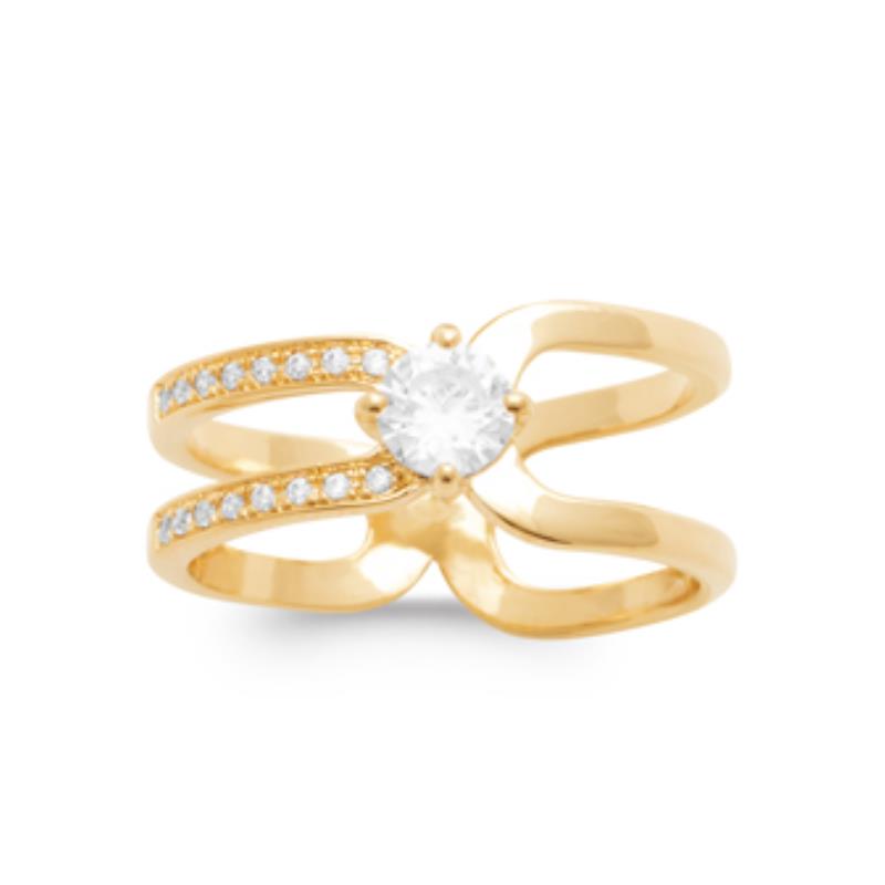 Coque de Nacre Bague plaqué or 2983210