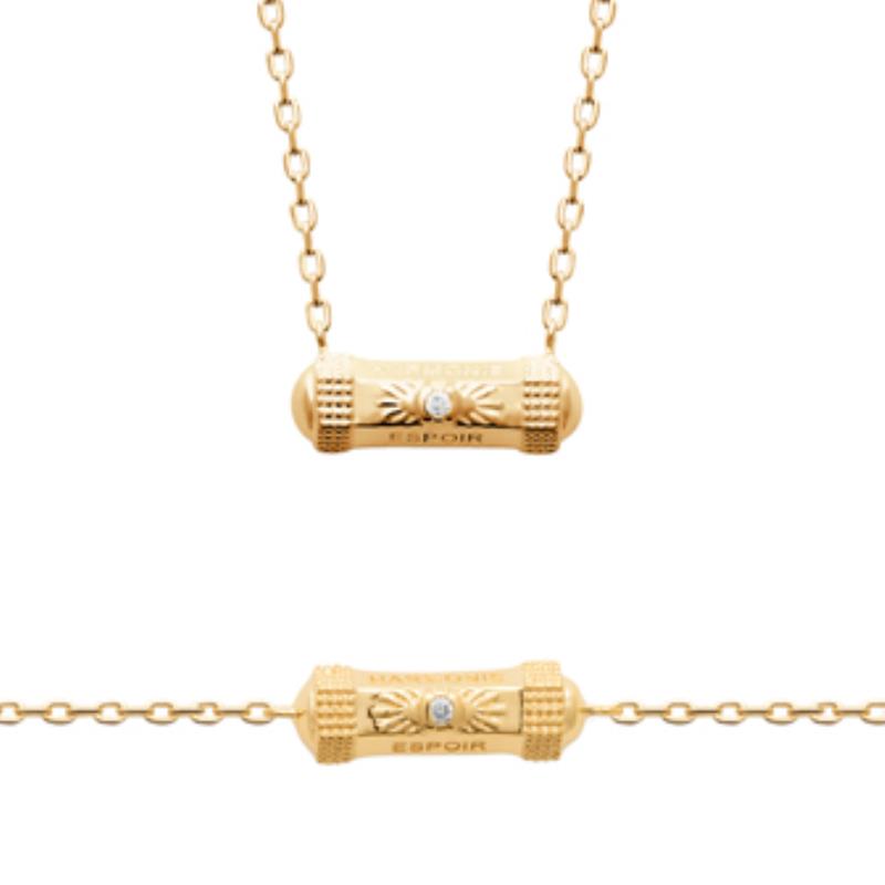Coque de Nacre Bracelet plaqué or 973850