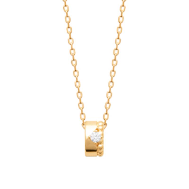 Coque de Nacre Collier plaqué or 974146