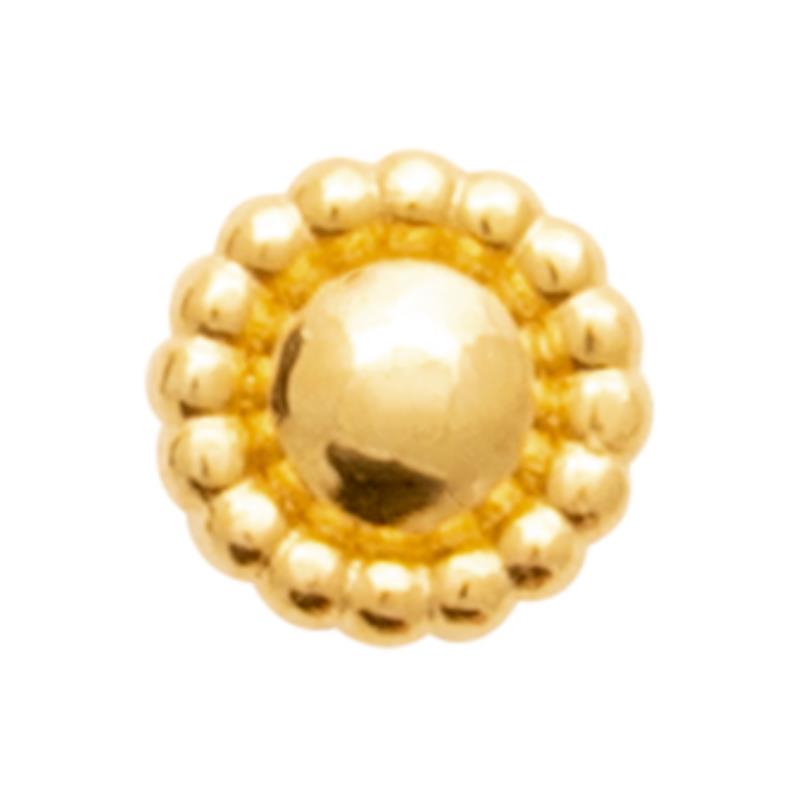 Coque de Nacre Piercing plaqué or 23073700