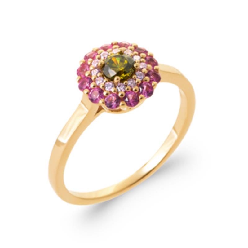 Coque de Nacre Bague plaqué or 2996780