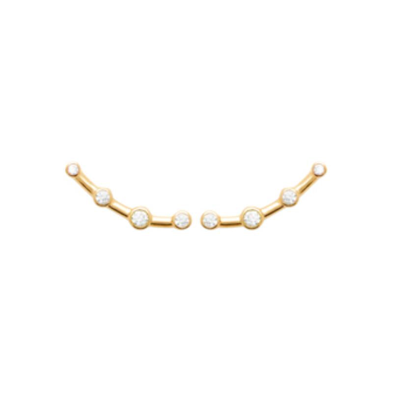 Coque de Nacre Boucles d'oreilles plaqué or 23065110