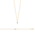 Coque de Nacre Collier plaqué or 973612