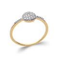 Coque de Nacre Bague plaqué or 2196711