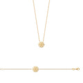 Coque de Nacre Collier plaqué or 922034
