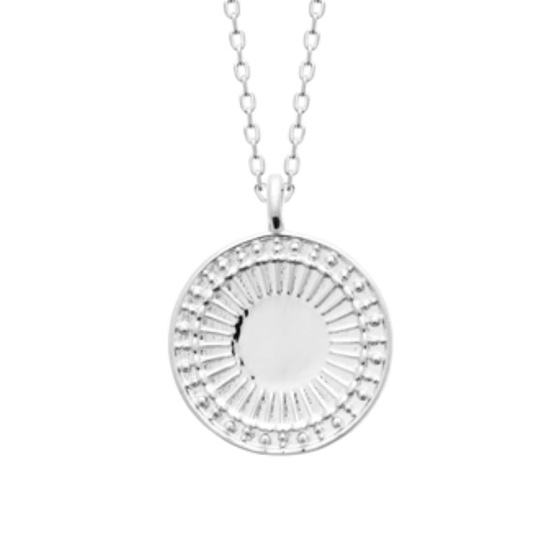 Coque de Nacre Collier argent 722228
