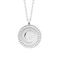 Coque de Nacre Collier argent 722228