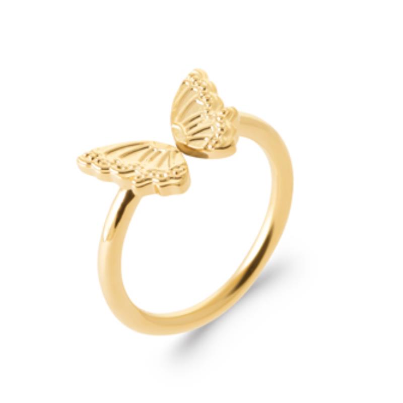 Coque de Nacre Bague plaqué or 2972100