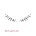 Coque de Nacre Boucles d'oreilles argent 7517900