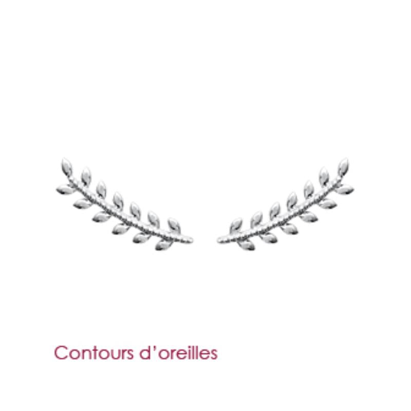 Coque de Nacre Boucles d'oreilles argent 7517900