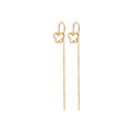 Coque de Nacre Boucles d'oreilles pendantes plaqué or 23033700