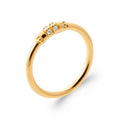 Coque de Nacre Bague plaqué or 20000710