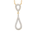 Coque de Nacre Collier plaqué or 971461