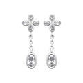 Coque de Nacre Boucles d'oreilles pendantes argent 13088610