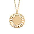 Coque de Nacre Collier plaqué or 922225