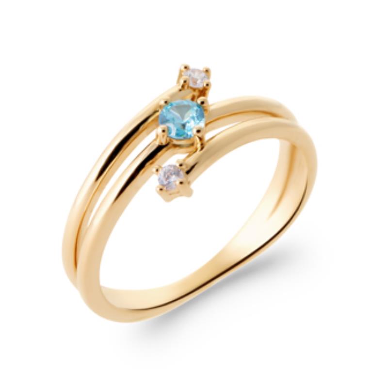 Coque de Nacre Bague plaqué or 2946960