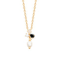 Coque de Nacre Collier plaqué or 974110