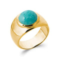 Coque de Nacre Bague plaqué or 2921960