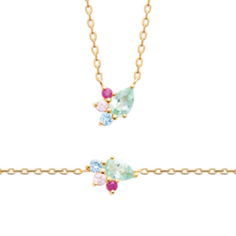 Coque de Nacre Collier plaqué or 973934