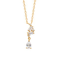 Coque de Nacre Collier plaqué or 973809