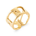 Coque de Nacre Bague plaqué or 2943900