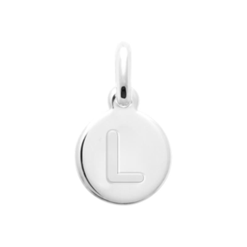 Coque de Nacre Pendentif initiale argent 7775712