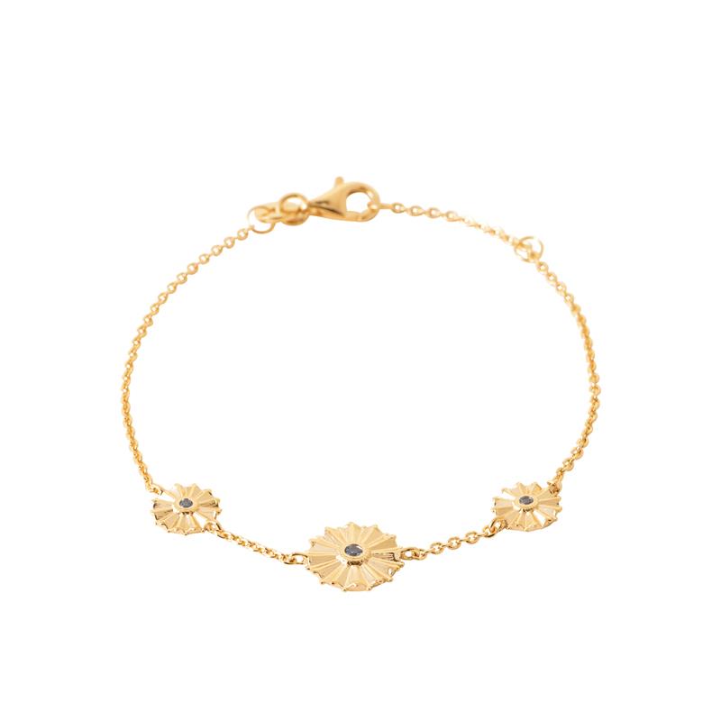 Coque de Nacre Bracelet plaqué or 974365