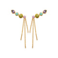 Coque de Nacre Boucles d'oreilles plaqué or 23075105