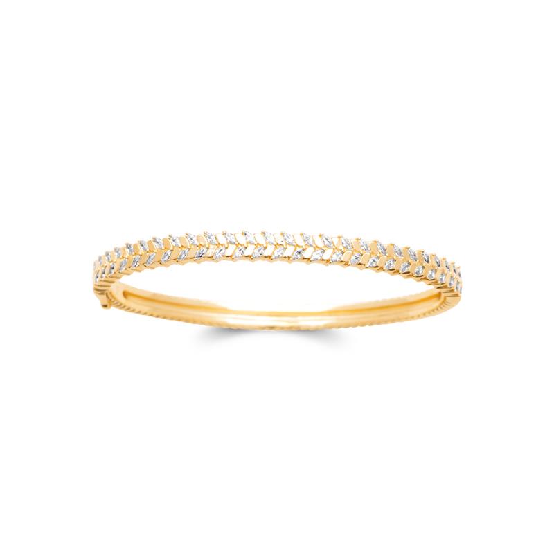 Coque de Nacre Bracelet jonc plaqué or 974463