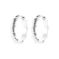 Coque de Nacre Créoles argent 7668300