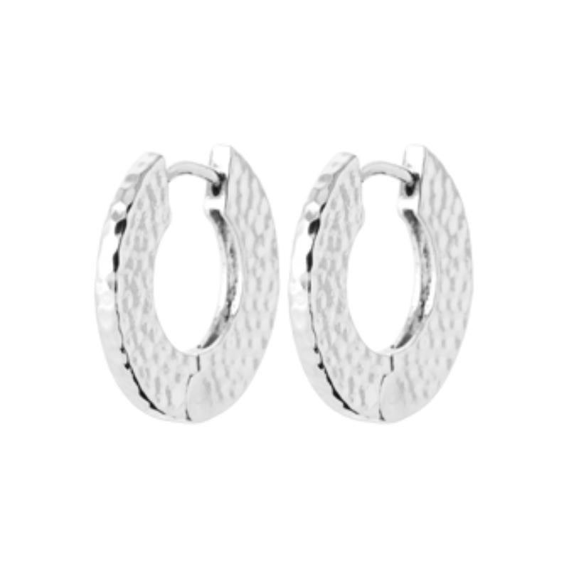 Coque de Nacre Créoles argent 7658000