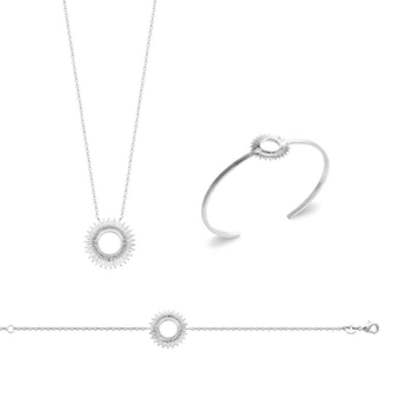 Coque de Nacre Bracelet jonc argent 721771