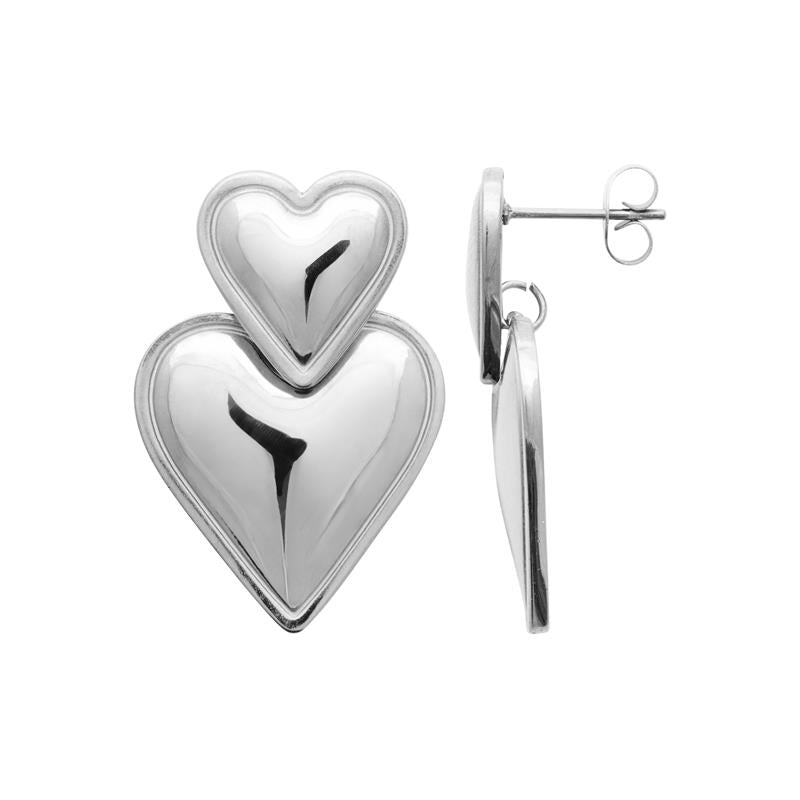 Coque de Nacre Boucles d'oreilles acier 3126700