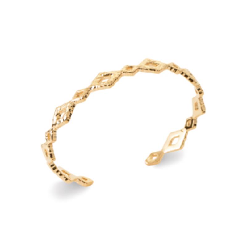 Coque de Nacre Bracelet jonc plaqué or 922218