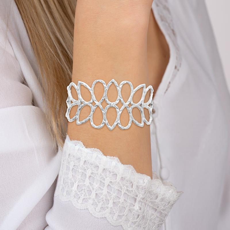 Coque de Nacre Collier acier 312392