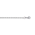 Coque de Nacre Chaîne maille figaro argent 731040