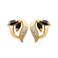 Coque de Nacre Boucles d'oreilles plaqué or 23523043
