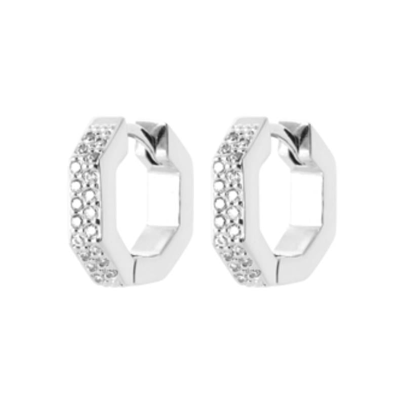 Coque de Nacre Créoles argent 1678510