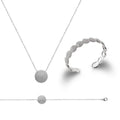 Coque de Nacre Collier argent 721636