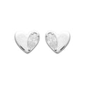 Coque de Nacre Puces d'oreilles argent 13044310