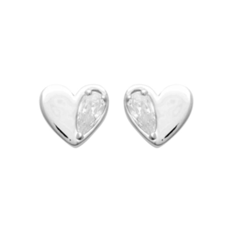 Coque de Nacre Puces d'oreilles argent 13044310