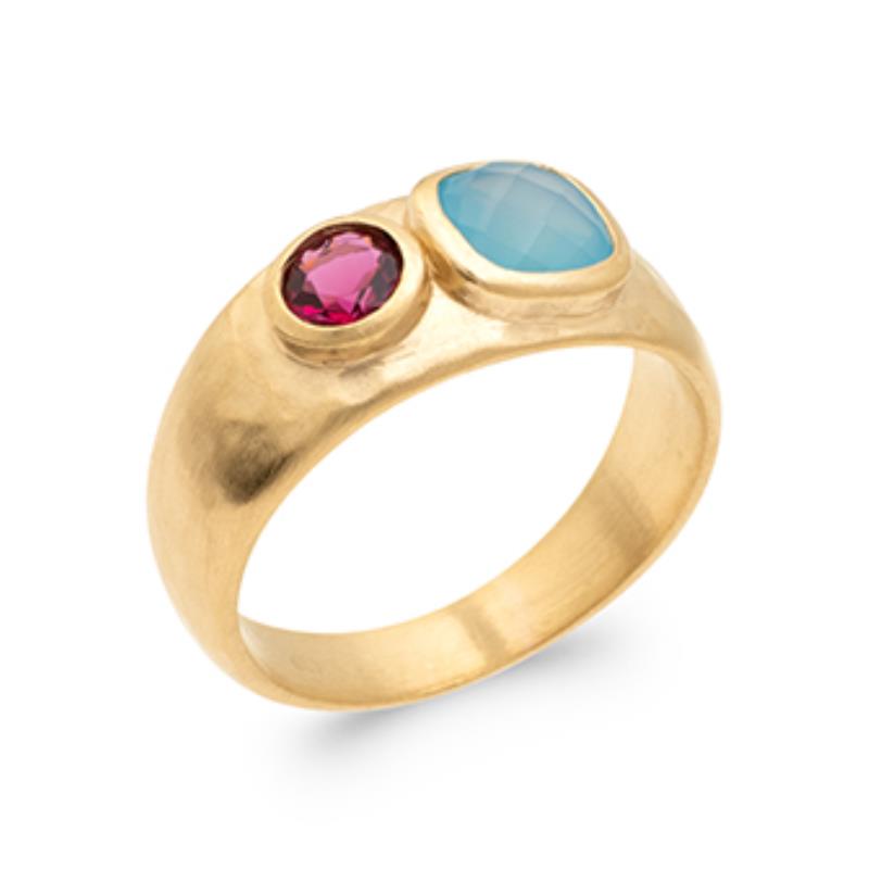 Coque de Nacre Bague plaqué or 2904805