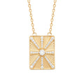 Coque de Nacre Collier plaqué or 974282