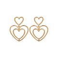 Coque de Nacre Boucles d'oreilles pendantes plaqué or 23005800