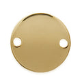 Coque de Nacre Médaille plaqué or 2704600