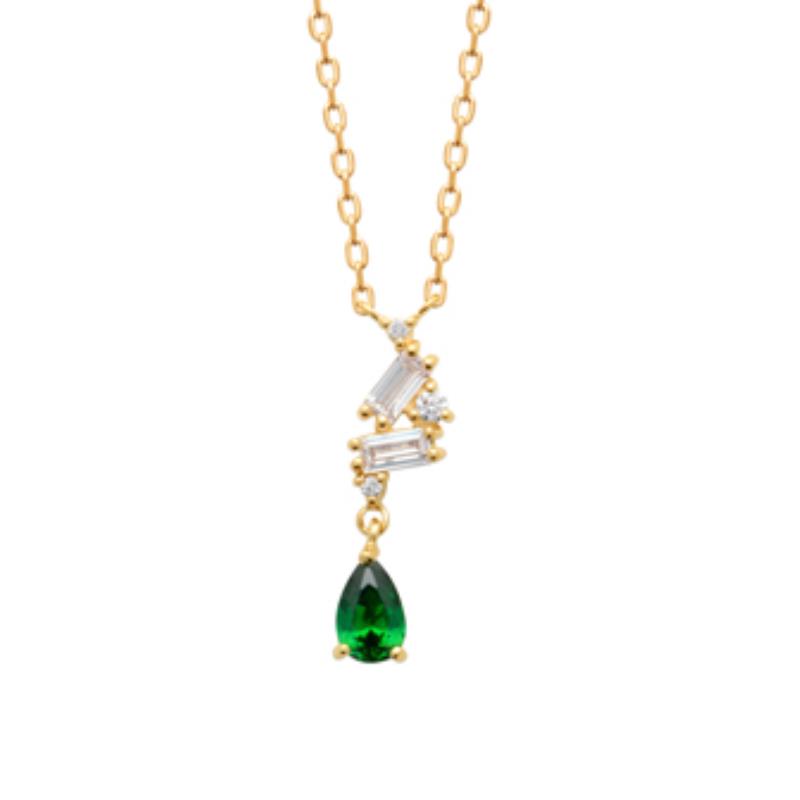 Coque de Nacre Collier plaqué or 973811