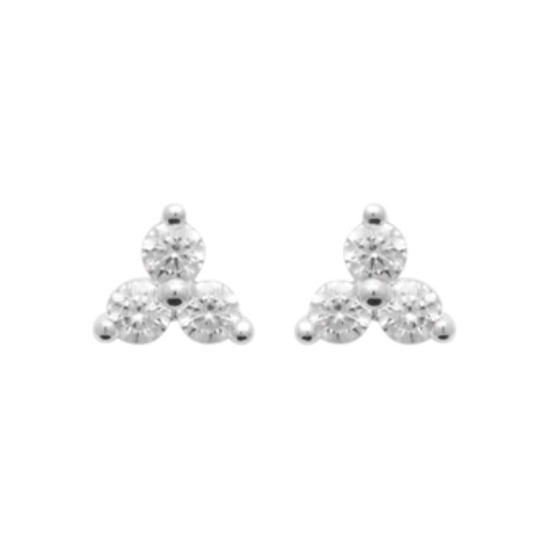 Coque de Nacre Puces d'oreilles argent 13031310